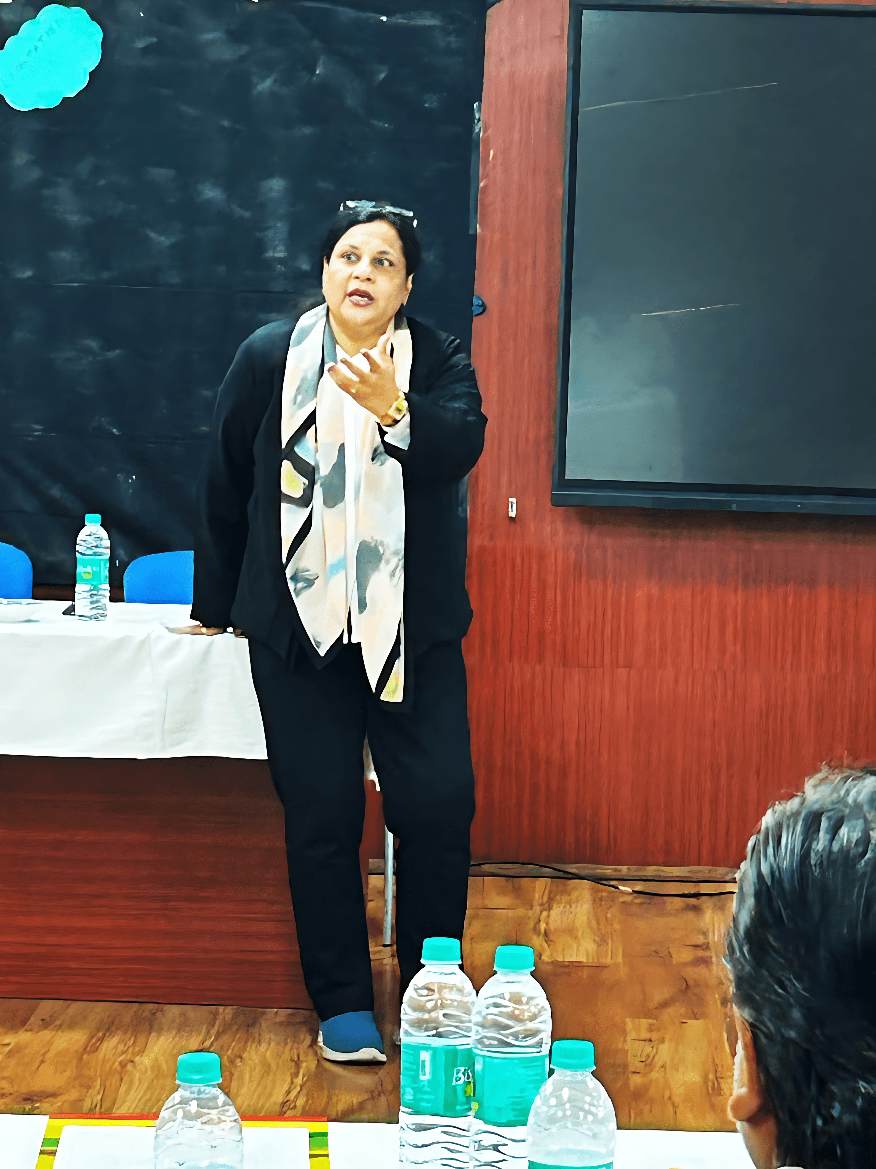 Dr. Swati mentoring emerging leaders