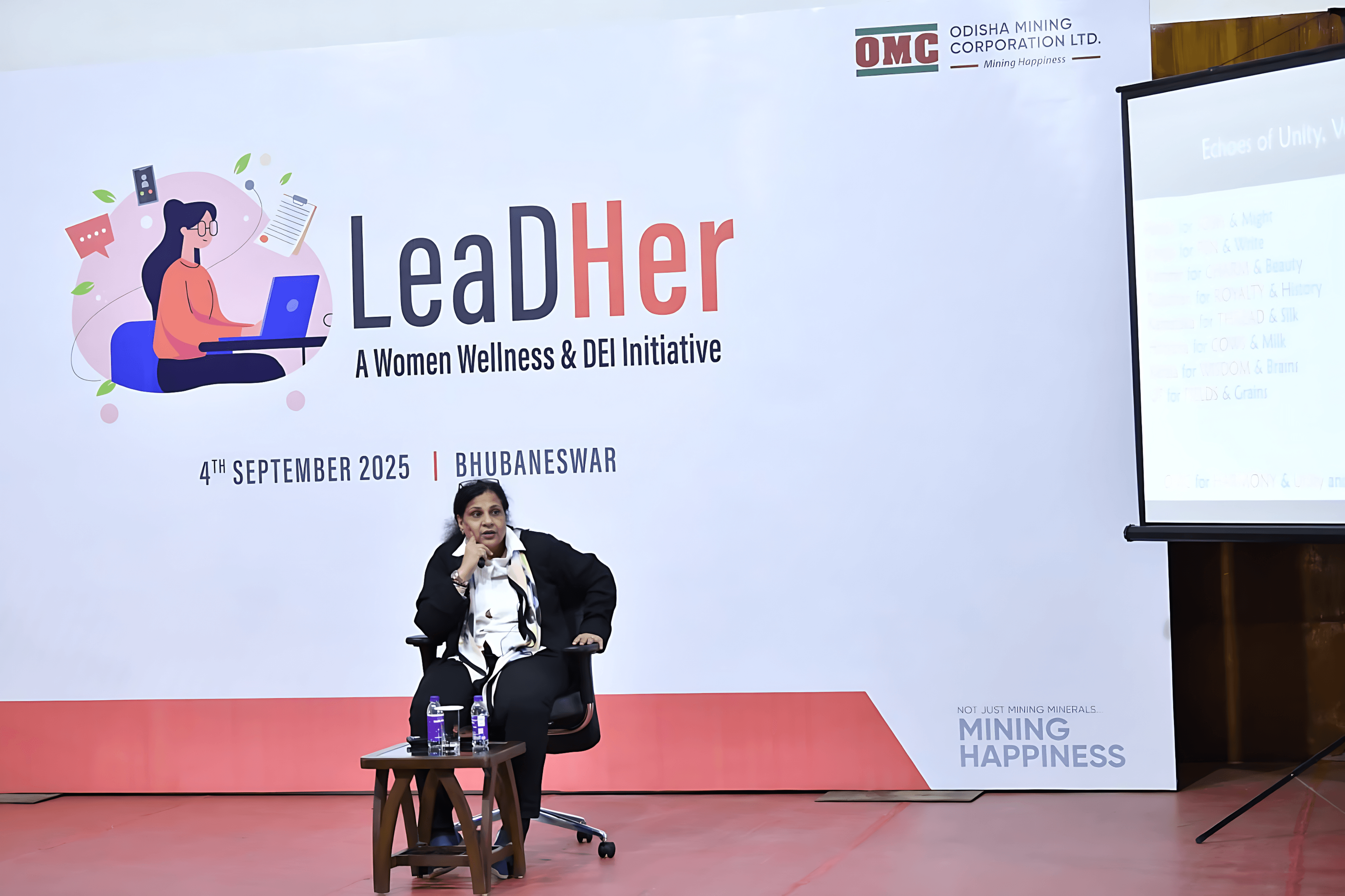 Dr. Swati conducting an organizational development workshop